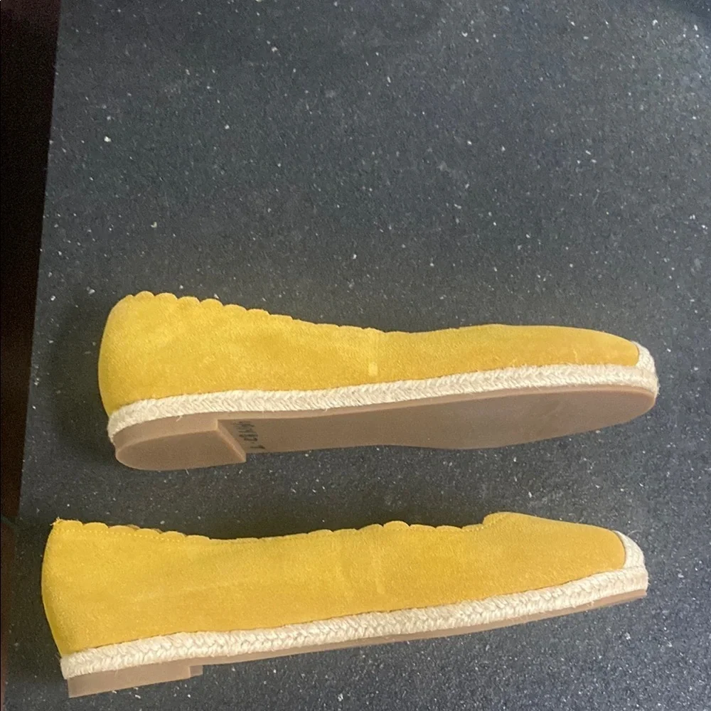 Isaac Mizrahi Women's Yellow Espadrille Flats